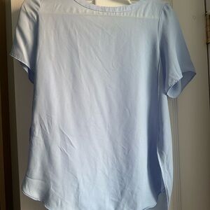 Banana Republic Soft Blue Blouse